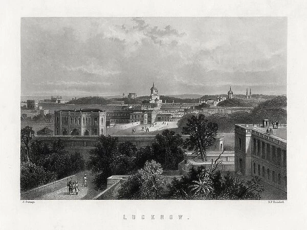 Lucknow, Uttar Pradesh, India, 19th century. Artist: Edward Paxman Brandard