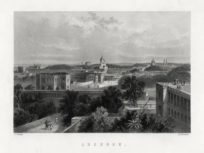 Framed Print : Lucknow, Uttar Pradesh, India, 19th century. Artist: Edward Paxman Brandard Framed Print : Lucknow, Uttar Pradesh, India, 19th century. Artist: Edward Paxman Brandard