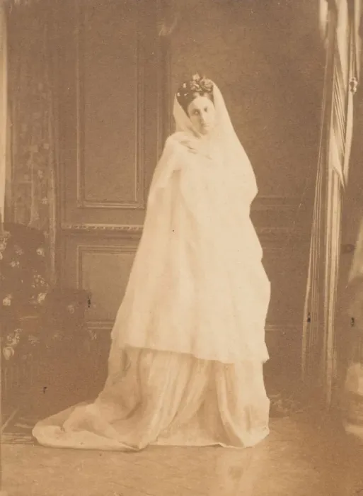 Framed Print : Lucrece (ou la Vestale), 1860s. Creator: Pierre-Louis Pierson Framed Print : Lucrece (ou la Vestale), 1860s. Creator: Pierre-Louis Pierson