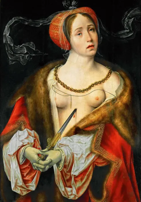Framed Print : Lucretia. Found in the Collection of Art History Museum, Vienne Framed Print : Lucretia. Found in the Collection of Art History Museum, Vienne