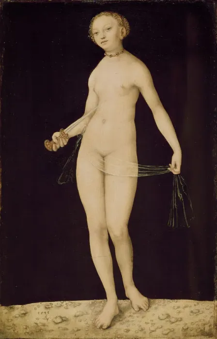 Framed Print : Lucretia, 1533 Framed Print : Lucretia, 1533