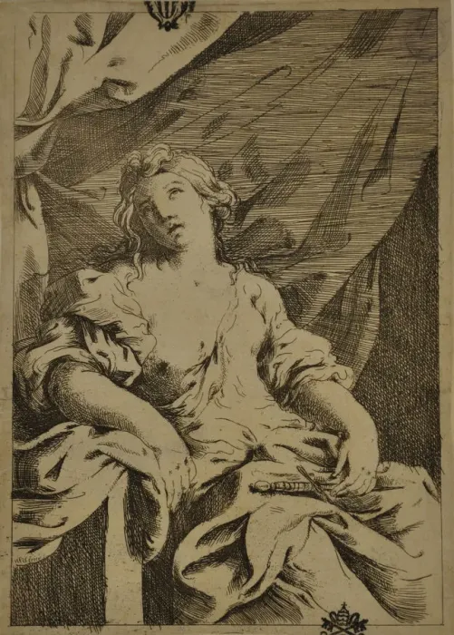 Framed Print : Lucretia, 1630-1640 Framed Print : Lucretia, 1630-1640