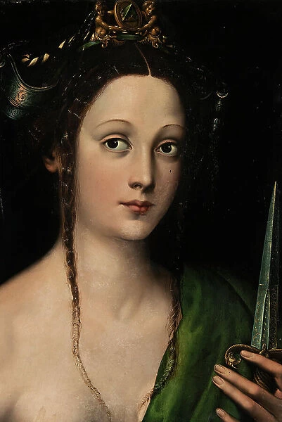 Lucretia, ca 1535-1540. Creator: Grazia (da Pistoia), Leonardo (1502-1548)