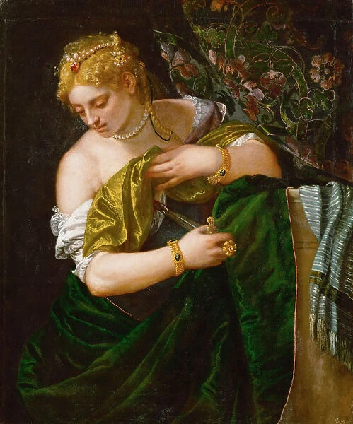 Lucretia, ca 1583. Artist: Veronese, Paolo (1528-1588)
