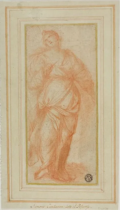 Framed Print : Lucretia, n.d. Creator: Lorenzo Pasinelli Framed Print : Lucretia, n.d. Creator: Lorenzo Pasinelli