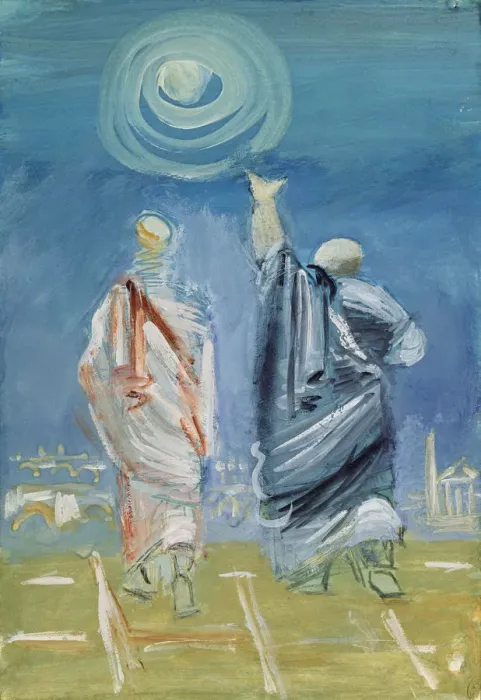 Framed Print : Lucretius Points to the Sun. Artist: Yermolayeva, Vera Mikhailovna (1893-1938) Framed Print : Lucretius Points to the Sun. Artist: Yermolayeva, Vera Mikhailovna (1893-1938)