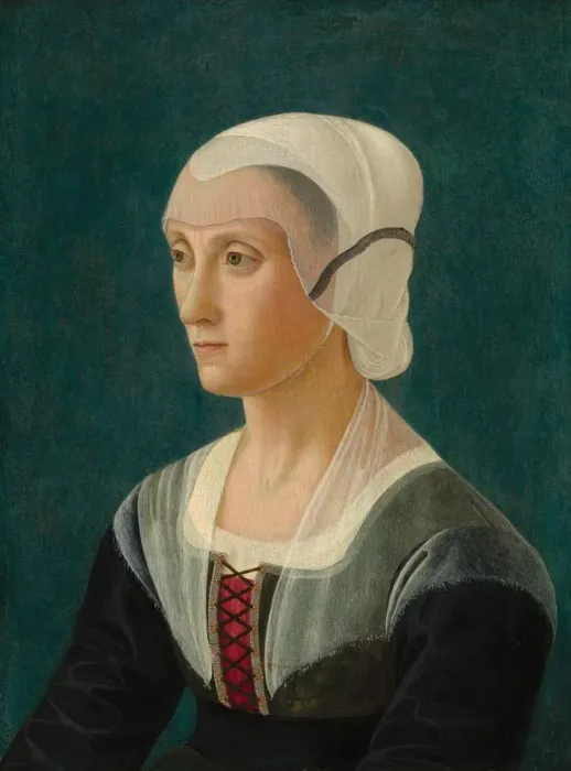 Framed Print : Lucrezia Tornabuoni, c. 1475. Creator: Domenico Ghirlandaio Framed Print : Lucrezia Tornabuoni, c. 1475. Creator: Domenico Ghirlandaio