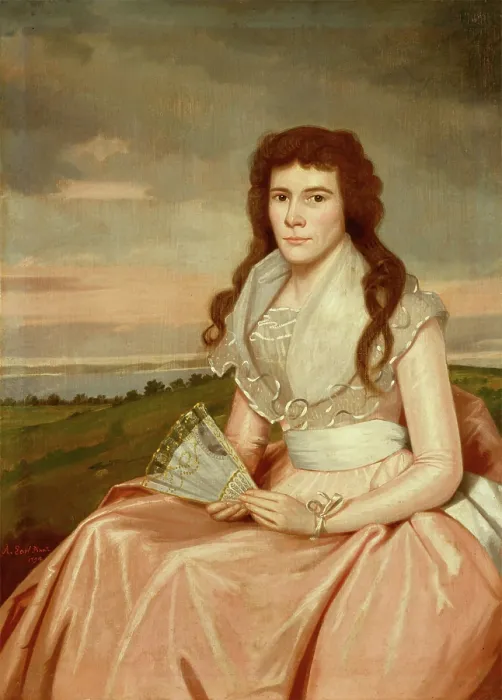 Framed Print : Lucy Bradley, 1794. Creator: Ralph Earl Framed Print : Lucy Bradley, 1794. Creator: Ralph Earl
