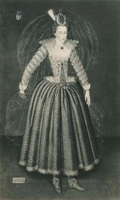 Framed Print : Lucy Harrington, Countess of Bedford, c16th century (1904). Artist: Marcus Gheeraerts, the Younger Framed Print : Lucy Harrington, Countess of Bedford, c16th century (1904). Artist: Marcus Gheeraerts, the Younger