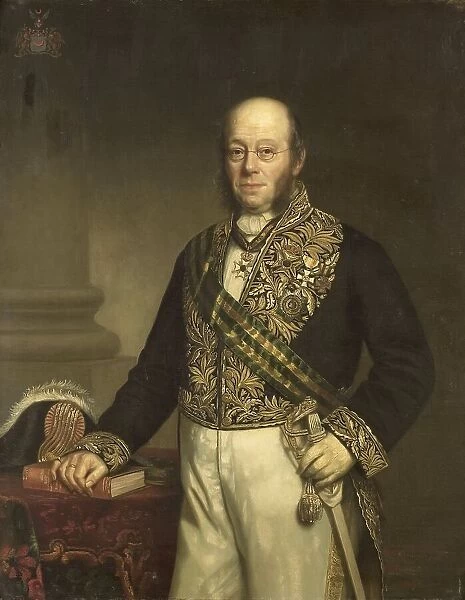 Ludolph Anne Jan Wilt Baron Sloet van de Beele (1806-90). Gouverneur-generaal (1861-66), 1867. Creator: Barend Leonardus Hendriks