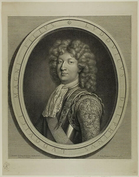 Ludovicus Delphinus, 1684. Creator: Pierre Louis van Schuppen