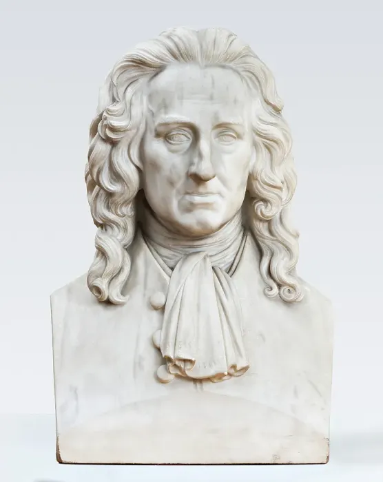 Framed Print : Ludvig Holberg (1684-1754), n.d. c1850s Creator: Herman Wilhelm Bissen Framed Print : Ludvig Holberg (1684-1754), n.d. c1850s Creator: Herman Wilhelm Bissen