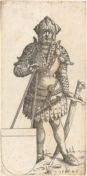 Ludwig II, King of Hungary, 1546. Creator: Augustin Hirschvogel