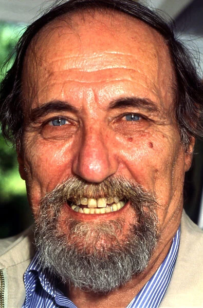 Luis Carandell (1929-2002) Spanish writer and journalist, portrait, 1997