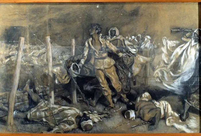 Framed Print : Luis Noval Serrano, hero of the Morocco war, 1909 Framed Print : Luis Noval Serrano, hero of the Morocco war, 1909