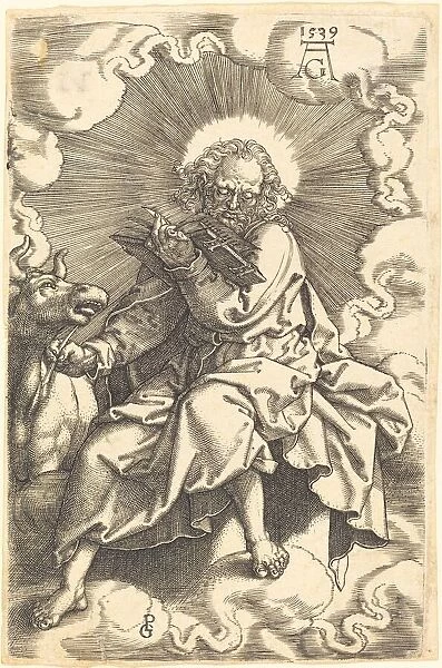 Luke, 1539. Creator: Heinrich Aldegrever