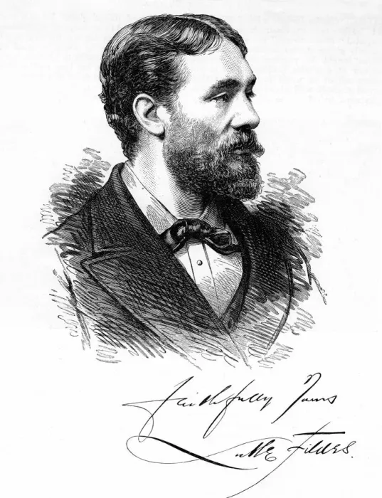 Framed Print : Luke Fildes, artist, 19th century Framed Print : Luke Fildes, artist, 19th century