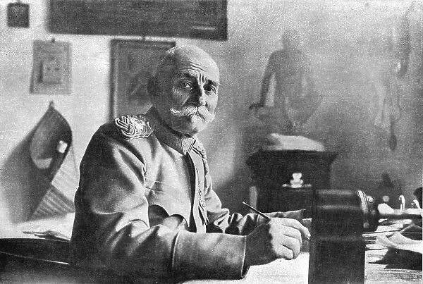 L'Ultimatum a la Serbie; Pierre I, Roi de Serbie, 1914. Creator: Unknown