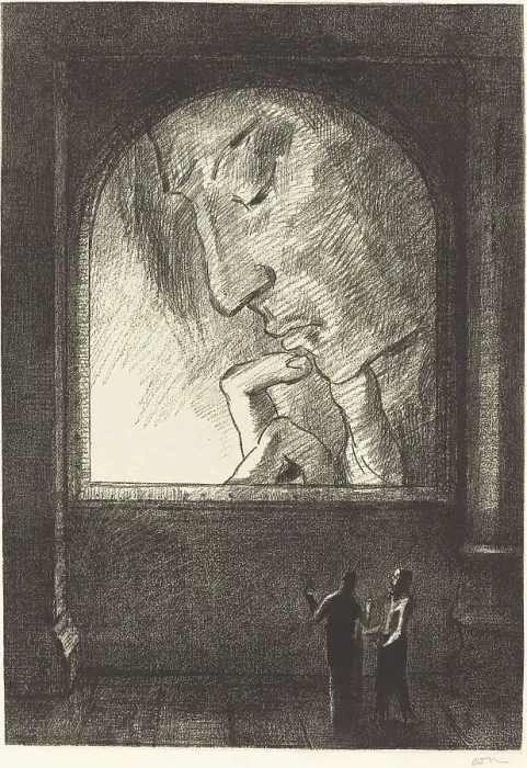 Framed Print : Lumiere (Light), 1893. Creator: Odilon Redon Framed Print : Lumiere (Light), 1893. Creator: Odilon Redon