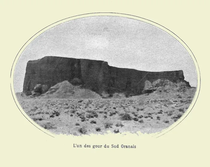 Framed Print : L'un des gour du Sud Oranais; Afrique du nord, 1914. Creator: Jules Gervais-Courtellemont Framed Print : L'un des gour du Sud Oranais; Afrique du nord, 1914. Creator: Jules Gervais-Courtellemont