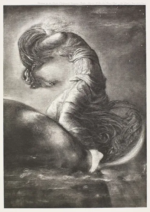 Framed Print : Luna, c1870, (1900). Creator: Unknown Framed Print : Luna, c1870, (1900). Creator: Unknown