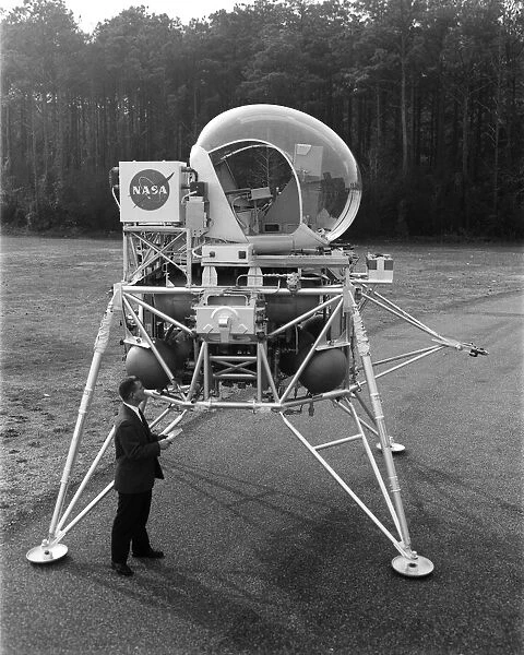 Lunar Landing Vehicle, USA, 1963. Creator: NASA