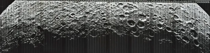 Framed Print : Lunar Panorama #158, 1967. Creator: NASA Framed Print : Lunar Panorama #158, 1967. Creator: NASA