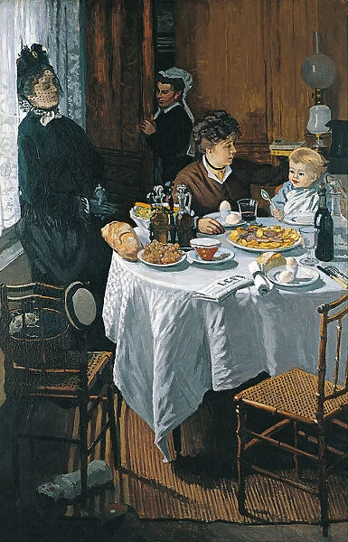 The Luncheon (Le Dejeuner). Artist: Monet, Claude (1840-1926)