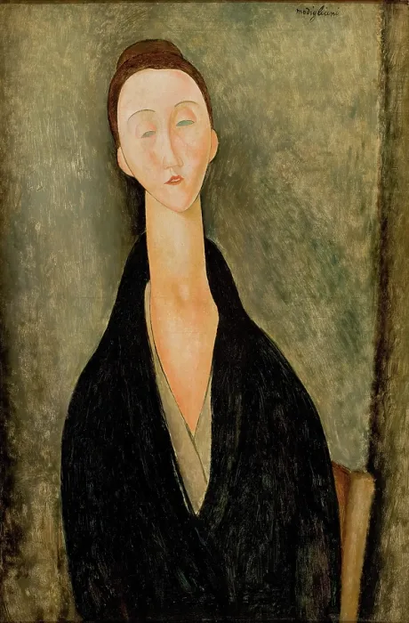 Framed Print : Lunia Czechowska, c1918. Creator: Modigliani, Amedeo (1884-1920) Framed Print : Lunia Czechowska, c1918. Creator: Modigliani, Amedeo (1884-1920)