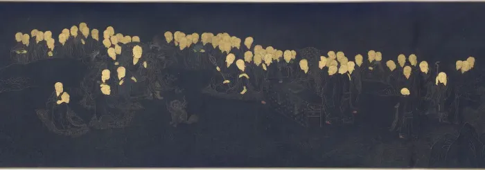 Framed Print : Five hundred Luohan, Ming dynasty, 1427. Creator: Daohong Framed Print : Five hundred Luohan, Ming dynasty, 1427. Creator: Daohong