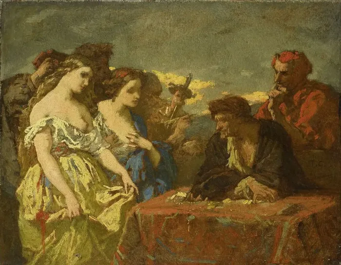 Framed Print : Lust for Gold, 1840-1879. Creator: Thomas Couture Framed Print : Lust for Gold, 1840-1879. Creator: Thomas Couture
