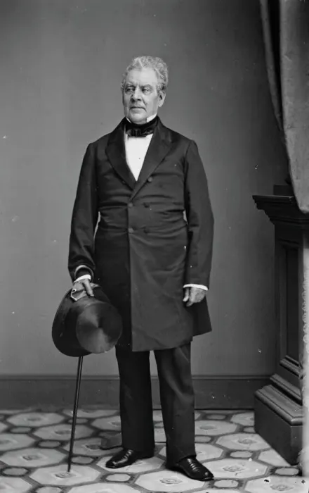 Framed Print : Luther Bradish, between 1855 and 1865. Creator: Unknown Framed Print : Luther Bradish, between 1855 and 1865. Creator: Unknown