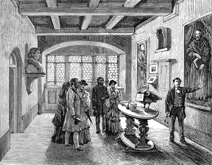 Framed Print : The Luther Celebration in Germany: room in which Luther was born at Eisleben, 1883. Creator: Unknown Framed Print : The Luther Celebration in Germany: room in which Luther was born at Eisleben, 1883. Creator: Unknown