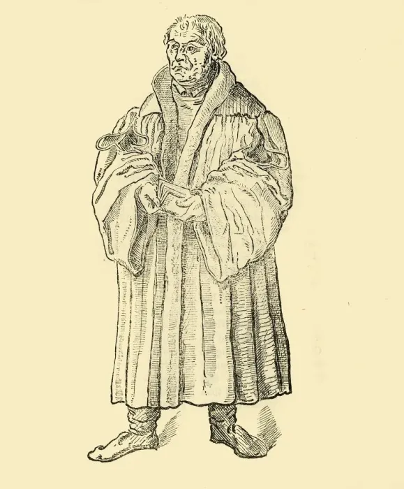 Framed Print : Luther Preaching, c1500-1520, (1890). Creator: Unknown Framed Print : Luther Preaching, c1500-1520, (1890). Creator: Unknown