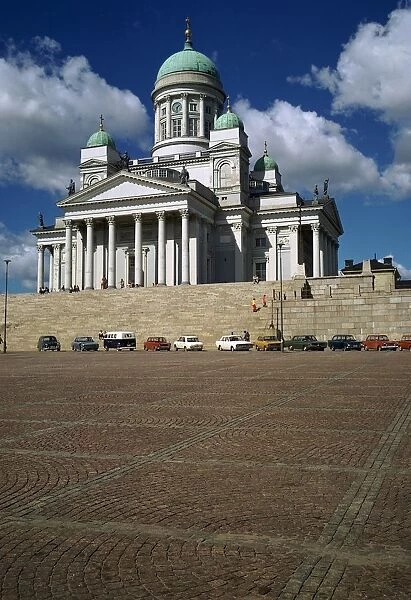 Lutheran Cathedral in Helsinki, 19th century