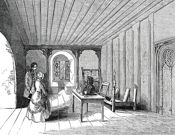 Luthers Bed-room, in the Citadel of Coburg, 1845. Creator: Unknown