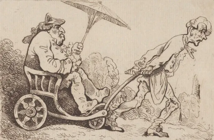 Framed Print : Luxury, October 7, 1780. October 7, 1780. Creator: Thomas Rowlandson Framed Print : Luxury, October 7, 1780. October 7, 1780. Creator: Thomas Rowlandson
