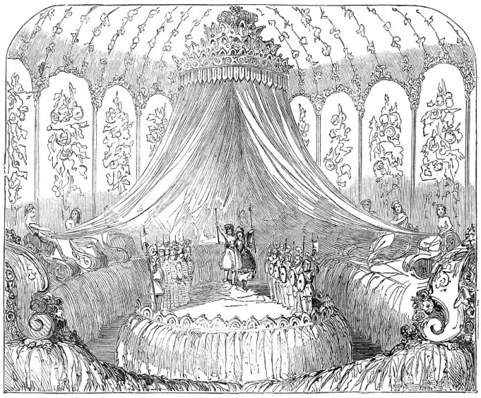 Framed Print : Lyceum - Scene from King Charming; or, The Blue Bird of Paradise, 1850. Creator: Unknown. Lyceum - Scene from King Charming; or, The Blue Bird of Paradise, 1850. Creator: Unknown Framed Print : Lyceum - Scene from King Charming; or, The Blue Bird of Paradise, 1850. Creator: Unknown. Lyceum - Scene from King Charming; or, The Blue Bird of Paradise, 1850. Creator: Unknown
