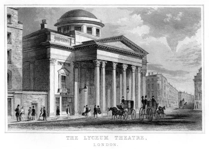 Framed Print : The Lyceum Theatre, Westminster, London Framed Print : The Lyceum Theatre, Westminster, London