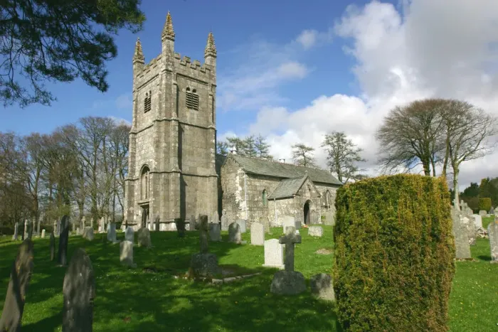 Framed Print : Lydford Church, Devon
