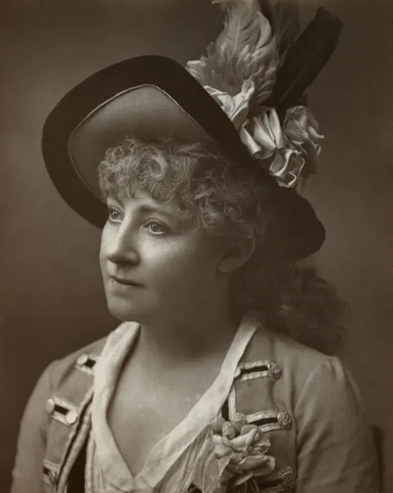Framed Print : Lydia Thompson, British dancer, actress and theatrical producer, 1886. Artist: Barraud