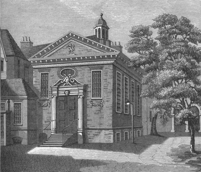 Framed Print : Lyons Inn, c1800 (1897). Artist: Samuel Ireland Framed Print : Lyons Inn, c1800 (1897). Artist: Samuel Ireland