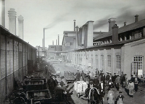 Lysva iron foundry, Russia, 1900s