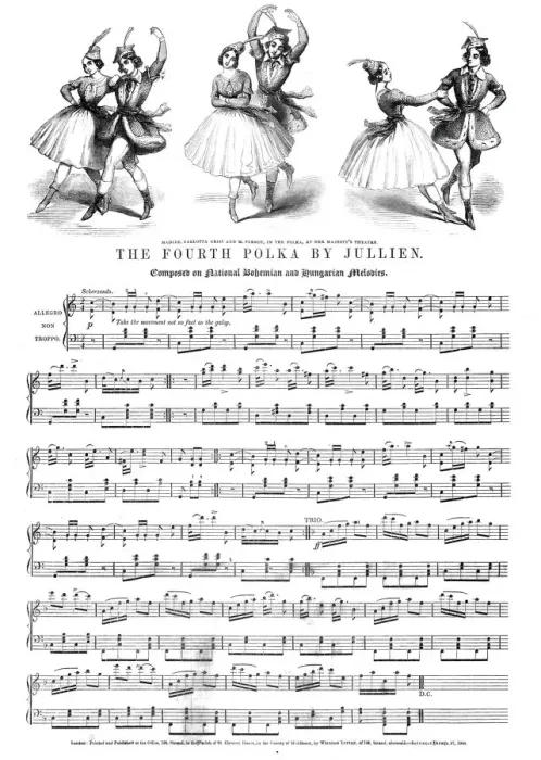 Framed Print : M. elle Carlotta Grisi and M. Perrot in the Polka, at Her Majestys Theatre, 1844 Framed Print : M. elle Carlotta Grisi and M. Perrot in the Polka, at Her Majestys Theatre, 1844