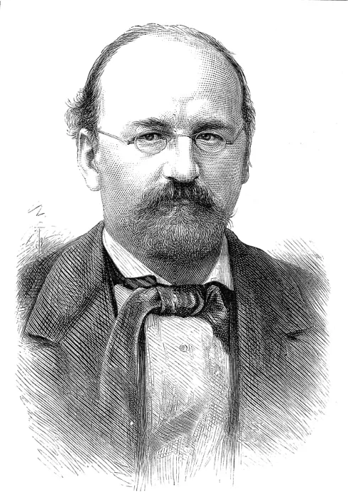 Framed Print : M. Erckmann, 1881. Creator: Unknown Framed Print : M. Erckmann, 1881. Creator: Unknown