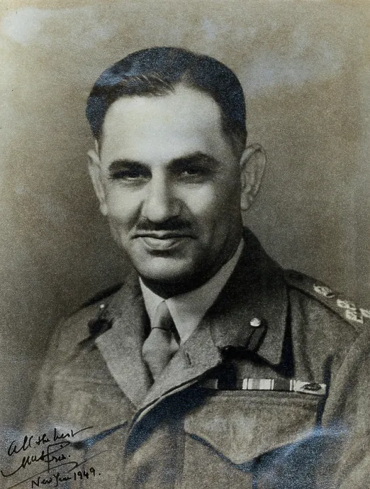 Framed Print : M Kalida Afridi, 1949. Creator: Unknown