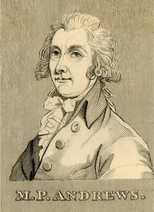 Framed Print : M. P. Andrews, (1742-1814), 1830. Creator: Unknown Framed Print : M. P. Andrews, (1742-1814), 1830. Creator: Unknown