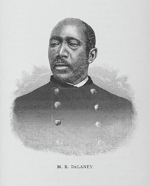 M. R. DeLaney, 1887. Creator: Unknown