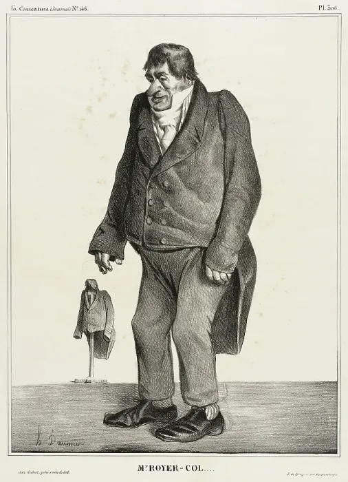 Framed Print : M. Royer-Col... 1833. Creator: Honore Daumier Framed Print : M. Royer-Col... 1833. Creator: Honore Daumier