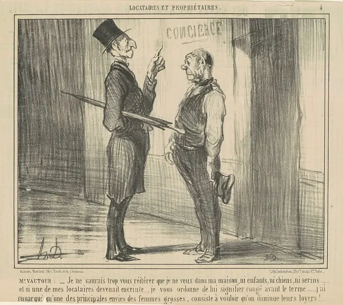 Framed Print : M. Vautour: Je ne saurais trop... 19th century. Creator: Honore Daumier Framed Print : M. Vautour: Je ne saurais trop... 19th century. Creator: Honore Daumier